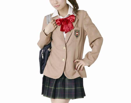 女子高生のコスプレ