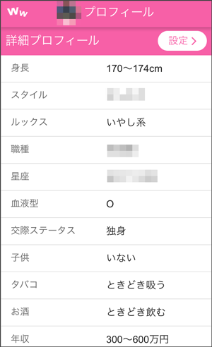 詳細プロフィール