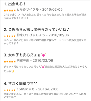 いい口コミ