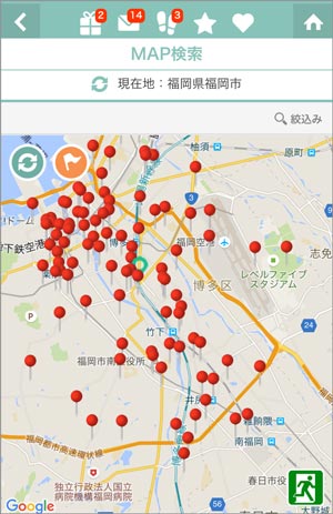 lingoマップ検索