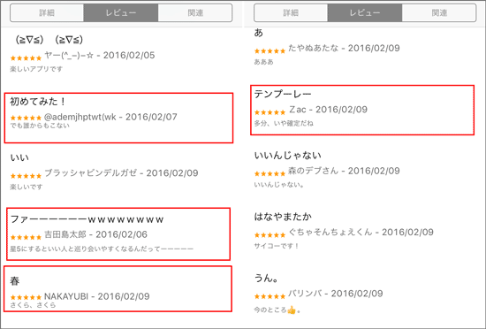 口コミ内容と評判