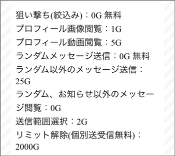 トークウィズの料金表