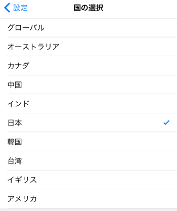 国の選択