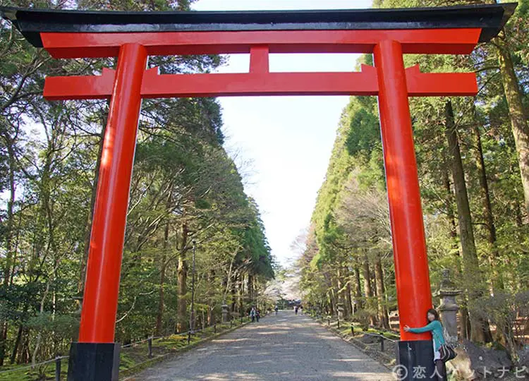 二の鳥居と表参道