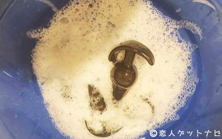 アナルプラグ洗浄方法