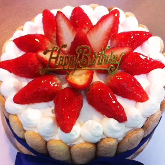 誕生日ケーキ