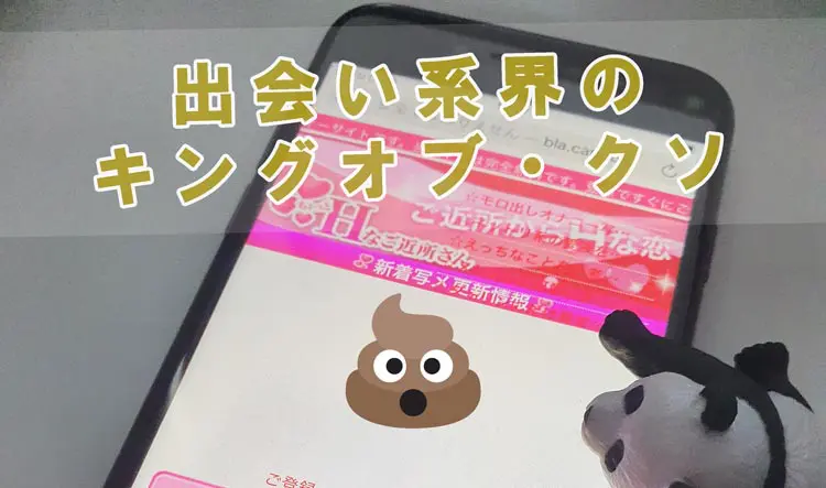 出会い系界のキングオブクソサイト