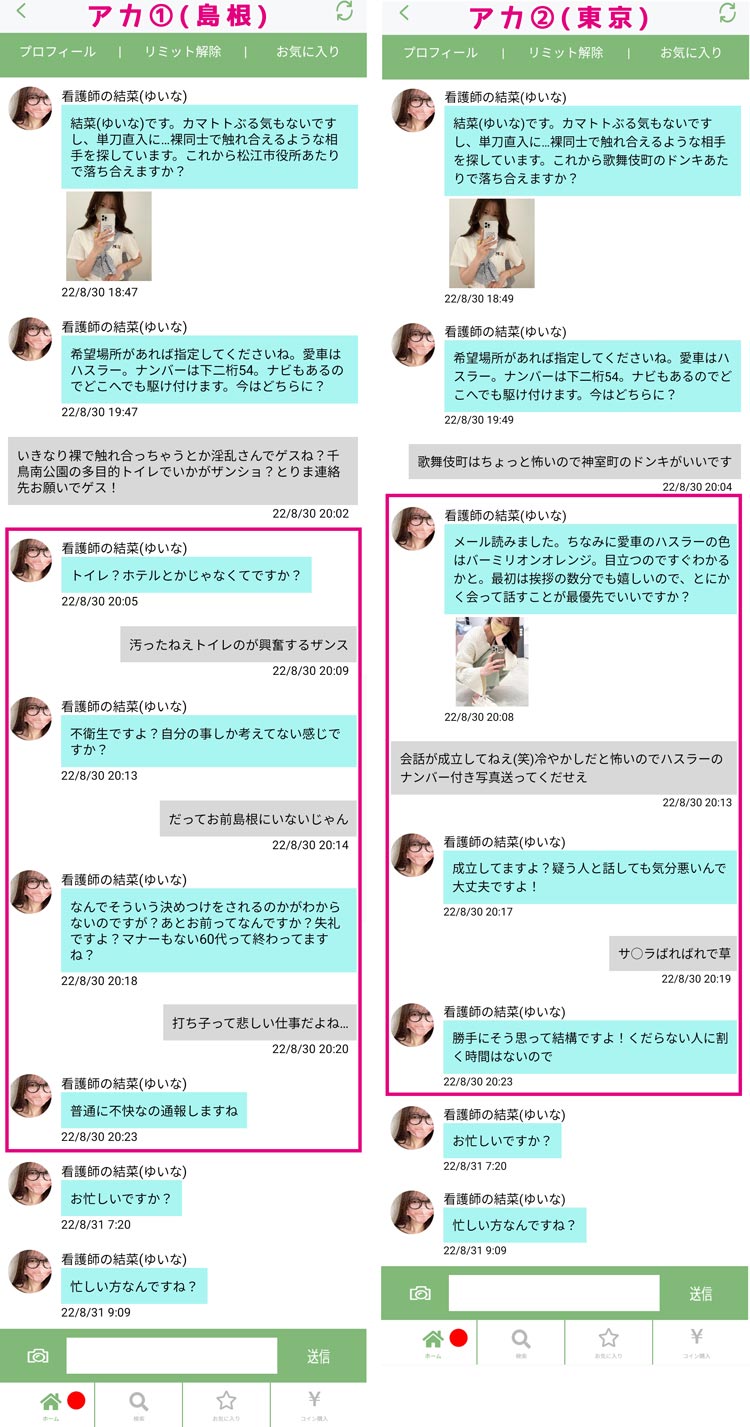 人妻チャットのサクラbotとメールレディ