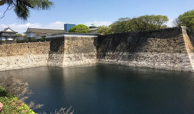 大阪城お堀