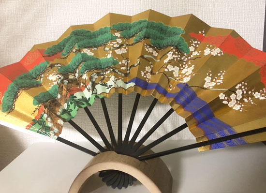 錦古堂で買った扇子